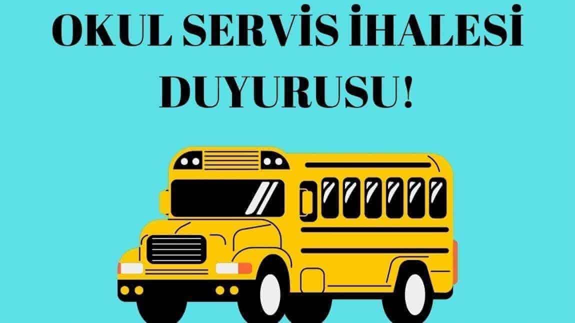 2025-2026 EĞİTİM-ÖĞRETİM YILI ÖĞRENCİ SERVİS TAŞIMACILIĞI DUYURUSU
